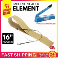 Impulse Sealer ELEMENT Replacement Element Heat Wire Impulse Sealer Heater 400mm / 16 Inch