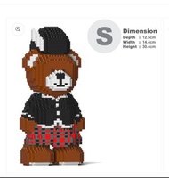 原裝JEKCA積木組件：JEKCA Bear(蘇格蘭)  #禮物