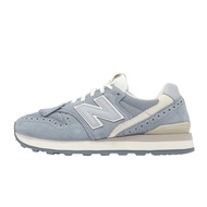 New Balance NB Casual Shoes WL996T V2 Women's Gray White Retro Suede ACS WL996TU2-B