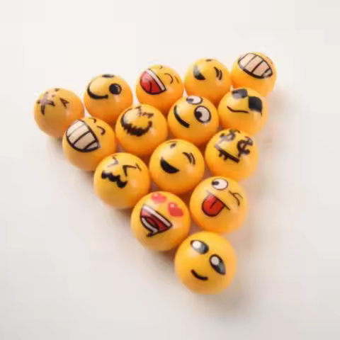 Cute Smiley Ball Valve Caps - Universal Fit Car Accessories Funny & Stylish Car Accessories