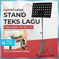 TaffSTUDIO 180 Degree Adjustable Music Sheet Song Text Stand - FL-05R