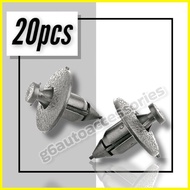 ◺ ۩ ☈ 8mm Toyota Vios Bumper Clip Plastic Rivets