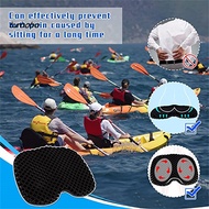 turbobo Fishing Kayak Mat Kayak Cushion Thick Waterproof Gel Kayak Seat Cushion with Non-slip Cover Ideal for Canoe Boat and Fishing Inflatable and Anti-slip Southeast Asian