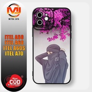 ITEL A50 Case A60/ A60S/ Latest A70/ - 028 - Partner JAYA - Fashion Case Hijab Casing Softcase Hardc