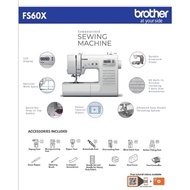 Brother FS60X Mesin Jahit Lurus Berkomputer  Extra Tough