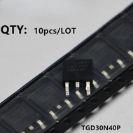 10PCS 100% New Imported Original  TGD30N40P  TGD30N40  30N40P  TO-252    N-channel FET 30A 400V