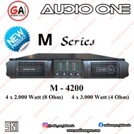 Power Amplifier Speaker Subwoofer Fullrange 4 Channel Audio One Garansi | GA