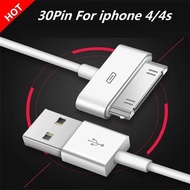 USB data charging cable for iPhone 4, 4s, 3G, 3GS, iPad 1, 2, 3, iPod, Nano Touch accessories.