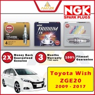 NGK Spark Plug (G-Power Platinum / Iridium IX / Laser Iridium) for Toyota Wish ZGE20 Sepet (2009-2017) [Amaze Autoparts]
