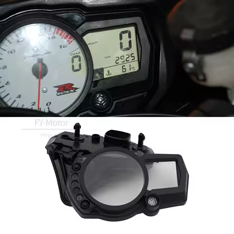 Motorcycle Tachometer Speed Clock Instrument Case Speedometer Cover Housing Fit For Suzuki GSXR GSX-