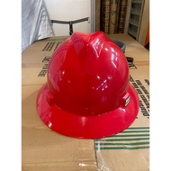 MSA FullBrim Helmet with Chin Strap, Non-Silver Chin Strap