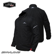 jaket motor pria touring keren anti air dan angin BIGSIZE RAPID SKYLINE