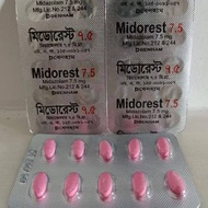 MIDOLAM 15mg / MIDOREST 15mg / MILAM  {1226} VATMIN 1 PAPAN 10 TABLETS .