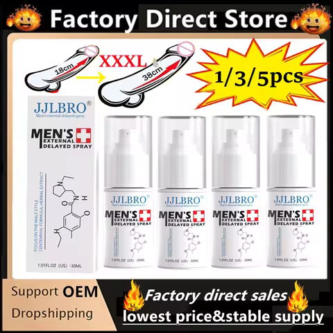 Men's Delay Spray Long Lasting Effective Delay Seven Times A Night Energy Massage Spray 1/3/5Pcs