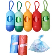 Portable Baby Diapers Garbage bag Plastic Dispenser Diaper Disposal Trash Bag Roll Pet Droppings Bag Disposable Waste Bags Outside baby travel essentials