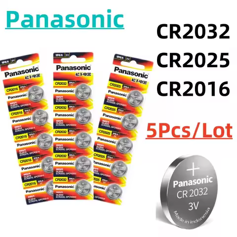 For Panasonic CR2032 CR2025 CR2016 CR 2032 Battery DL2025 BR2025 Car Remote Control Watch Motherboar