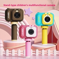 ReadyStock|Kids Camera with Stand | 48MP Dual-Lens VLOG Mini Camera | Fun Toy & Gift