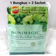 [2SACHET] NONI MAGIC NONI BLACK HAIR SHAMPOO / BSY NONI BLACK