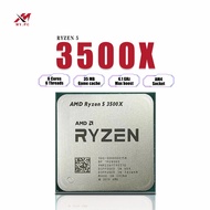 AMD Ryzen 5 3500X Desktop Processor 3.6 Ghz 6-Core 6-Thread 7nm 65W L3=32M AM4 CPU Processor tray