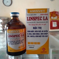 Linspec 5/10 LA 100ml Thuốc đặc trị hen khẹc gà  ngan...