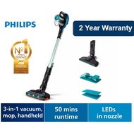 PHILIPS FC6728 Wet &amp; Dry Vacuum Cleaner SpeedPro Aqua - 180° LED lighting suction nozzle mop &amp; handheld - FC6728/01