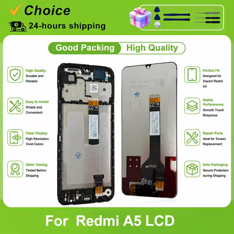 6.88" IPS For Xiaomi Redmi A5 LCD Display 25028PC03G Touch Screen Digitizer For Redmi 25028RN03A Scr