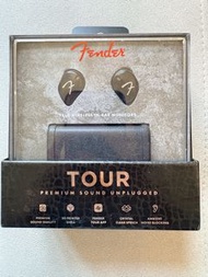 Fender Tour True Wireless Earphone  earplugs ear monitors 真無線藍牙耳機人體工學降噪3D 打印外殼