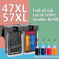 Canon 47 57 ink PG47XL CL57XL ink cartridge Compatible for Canon E400 E460 E477 E480 E3170 E410 E337