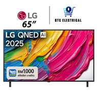 LG 65" QNED AI ThinQ QNED80 4k Smart TV 65QNED80ASA [RM1000 TnG Redemption]