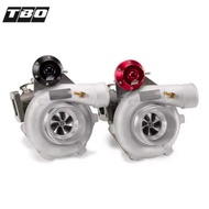 TBO Original GTX2860R-47 Ceramic Ball Bearing Turbo T25 V-Band AR.64 Wastegate 360HP SR20 4G63 1JZ K