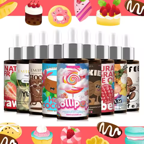 11Style 60ml Essential Oils Send A Dropper Gingerbread Man For Diffusers、Candles Making、Car Aromathe