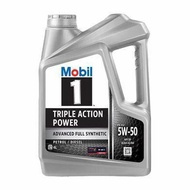 Mobil 1 5W-50 FSX2 Engine Oil 4L Triple Action Power