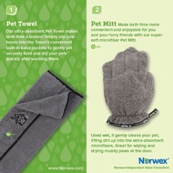 Norwex Pet Mitt and Towel Set - FREE SHIPPING