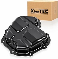 Lower Engine Oil Pan with Drain Plug Compatible with Nissan Juke 2011 2012 2013 2014 2015 2016 2017,