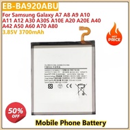 EB-BA920ABU Phone Battery 3.85V 3700mAh for Samsung Galaxy A7 A8 A9 A10 A11 A12 A30 A30S A10E A20 A2