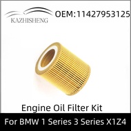 11427953125 Engine Oil Filter Kit With Drain Plug For BMW 1 Series 3 Series X1Z4