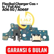 Original 100% Charging Board Samsung A06 5G A066F Original Flexible Charger + ic Flexible Flexible C