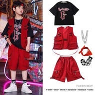 Gasvr | Hip Hop Performance Outfit for Kids Summer Cool and Stylish