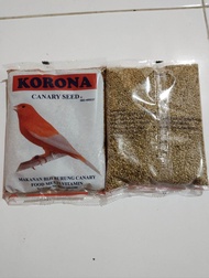 pakan makanan burung korona kenari seed campur pakan racikan biji bijian pakan burung kenari / pakan