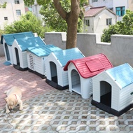 Doghouse Golden Retriever Dog House Removable and Washable Pet Villa Plastic Dog Cage Indoor Dog