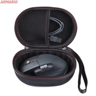 ARMARIO Mouse Storage Bag, Dustproof Waterproof Carring Mouse Protective Cover, Hard Black Portable 