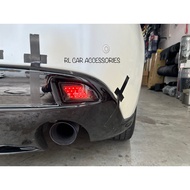 Mazda 3 Hatchback 2013 2014 2015 rear bumper led reflector lamp light bodykit body kit cover foglamp