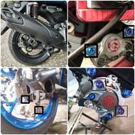 Titanium Bolts for Bre mbo K TC 2P Caliper Package to Bracket