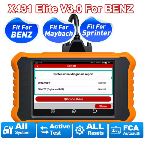 For Hyundai for Kia 2026 LAUNCH X431 Elite V2.0 creader Bi-Directional OBD2 Scanner Full System all 