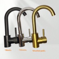 1pc Bathroom Faucet, Single Hole Bathroom Faucet Black, Bathroom Sink Faucet,Brushed Gold Bathroom F