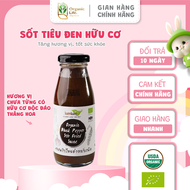 Sốt Tiêu Đen Hữu Cơ ORGANIC LIFE Lumlum Xuất Xứ Chính Hãng Từ Thái Lan