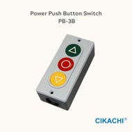 CIKACHI Power Push Button Switch PB-3B 5A 250VAC