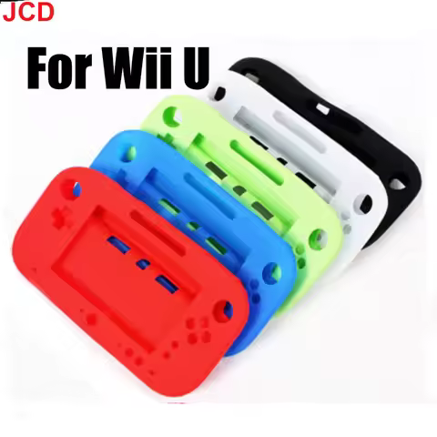 Case Silicone Wii U JCD Soft Silicone Rubber Full Body Protector For Wii U Gel Case Cover Skin Shell