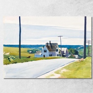 High Road Edward Hopper eho70 Canvas Print