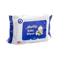 Anakku Baby Wipes Wet Tissue (30's) Tisu Basah Bayi Anakku Wipe